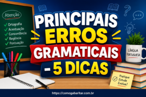 Principais Erros Gramaticais - 5 erros