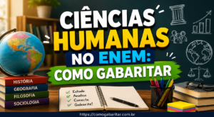 ciências humanas no Enem como gabaritar