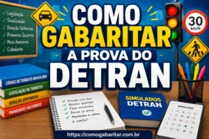 Como gabaritar a prova do DETRAN