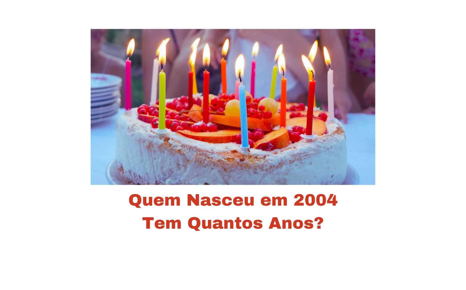 Quem Nasceu em 2004 Tem Quantos Anos? Como Gabaritar