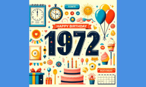 Quem nasceu em 1972 tem quantos anos