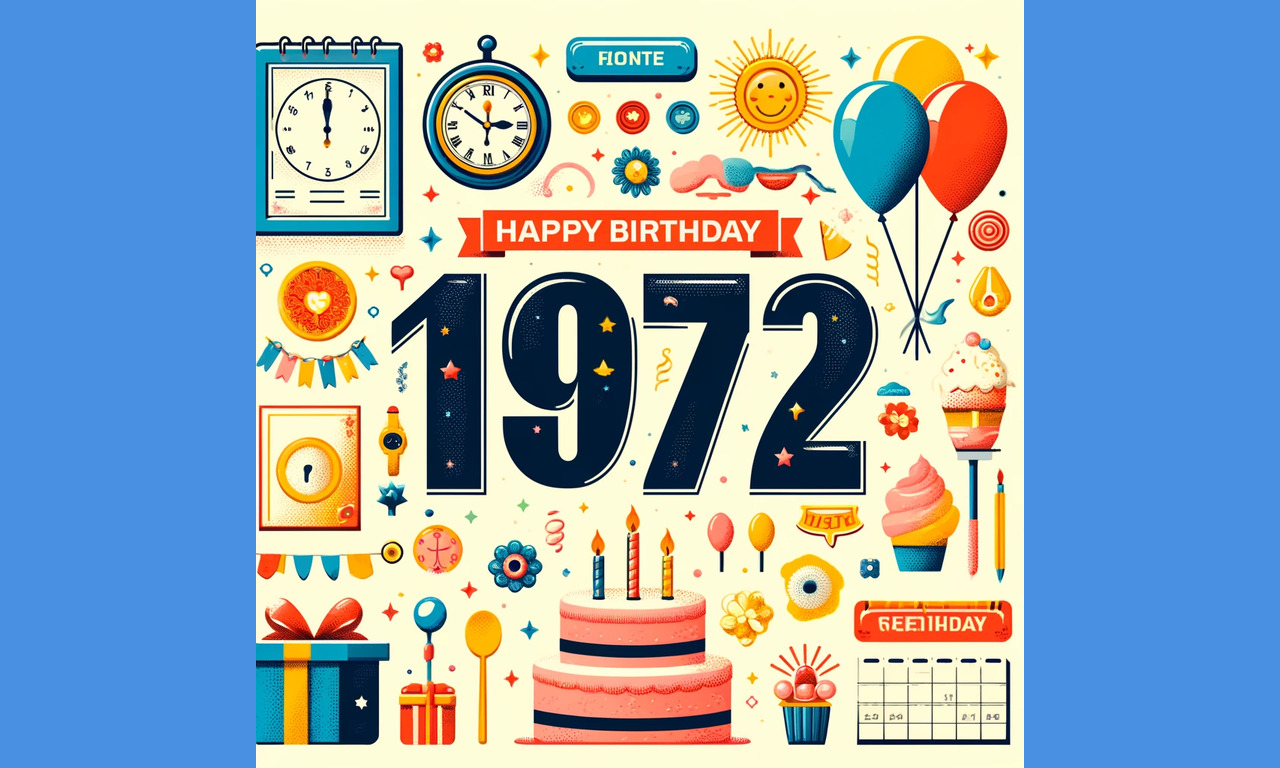Quem Nasceu em 1972 tem quantos Anos?