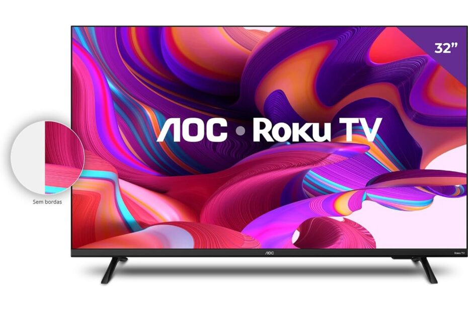 A Smart TV AOC Roku é Boa