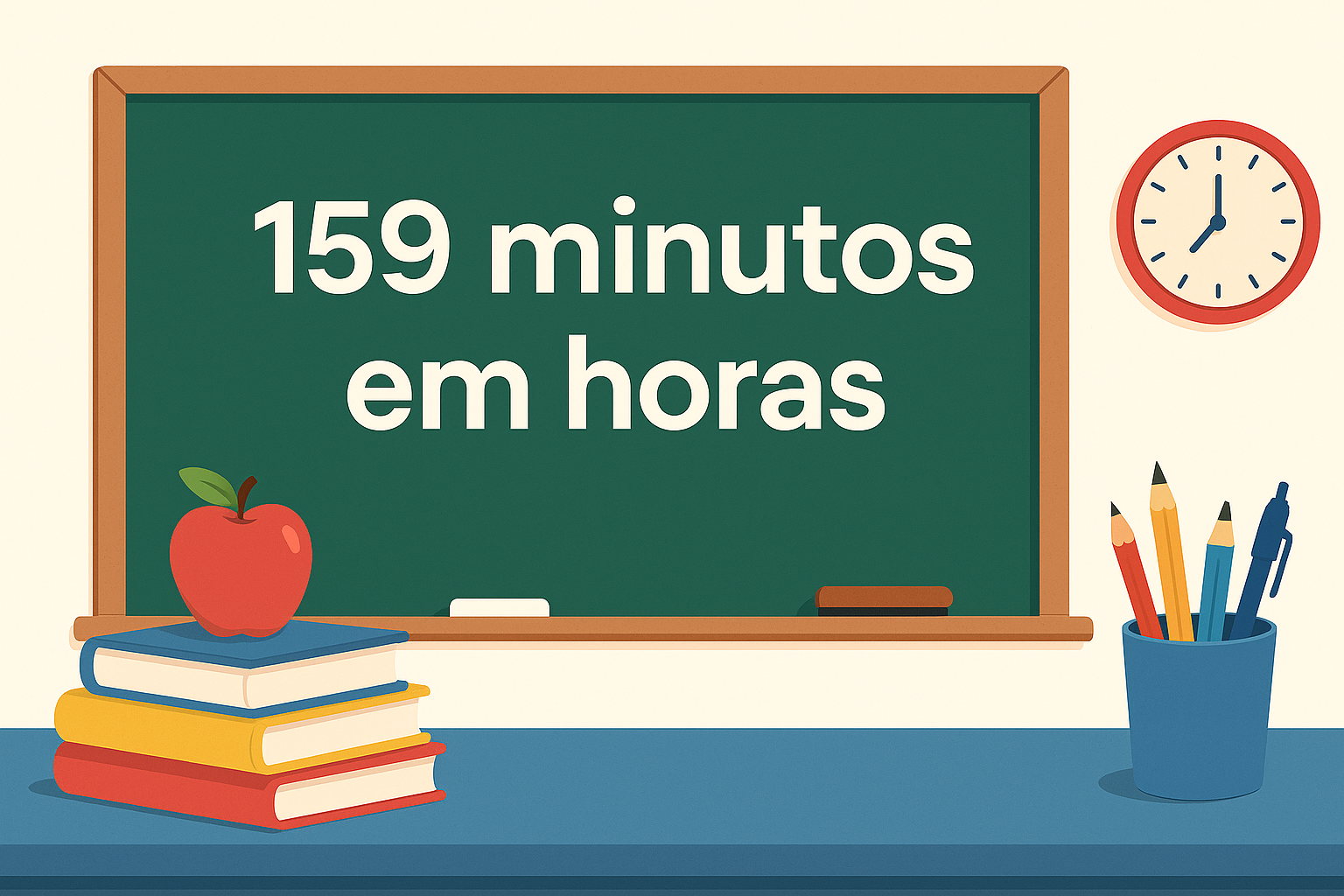 159 Minutos em Horas: Cálculo e Resposta | Como Gabaritar