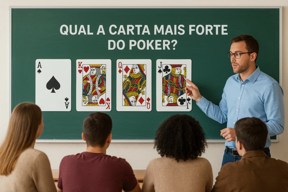 qual a carta mais forte do poker​
