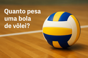 quanto pesa uma bola de vôlei