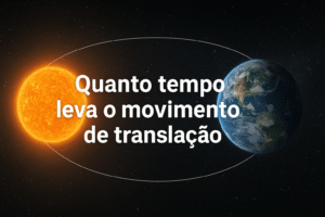 quanto tempo leva o movimento de translação