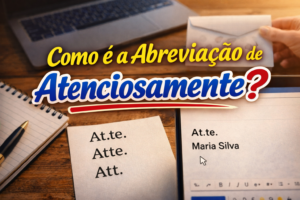 como é a abreviação de atenciosamente At.te.