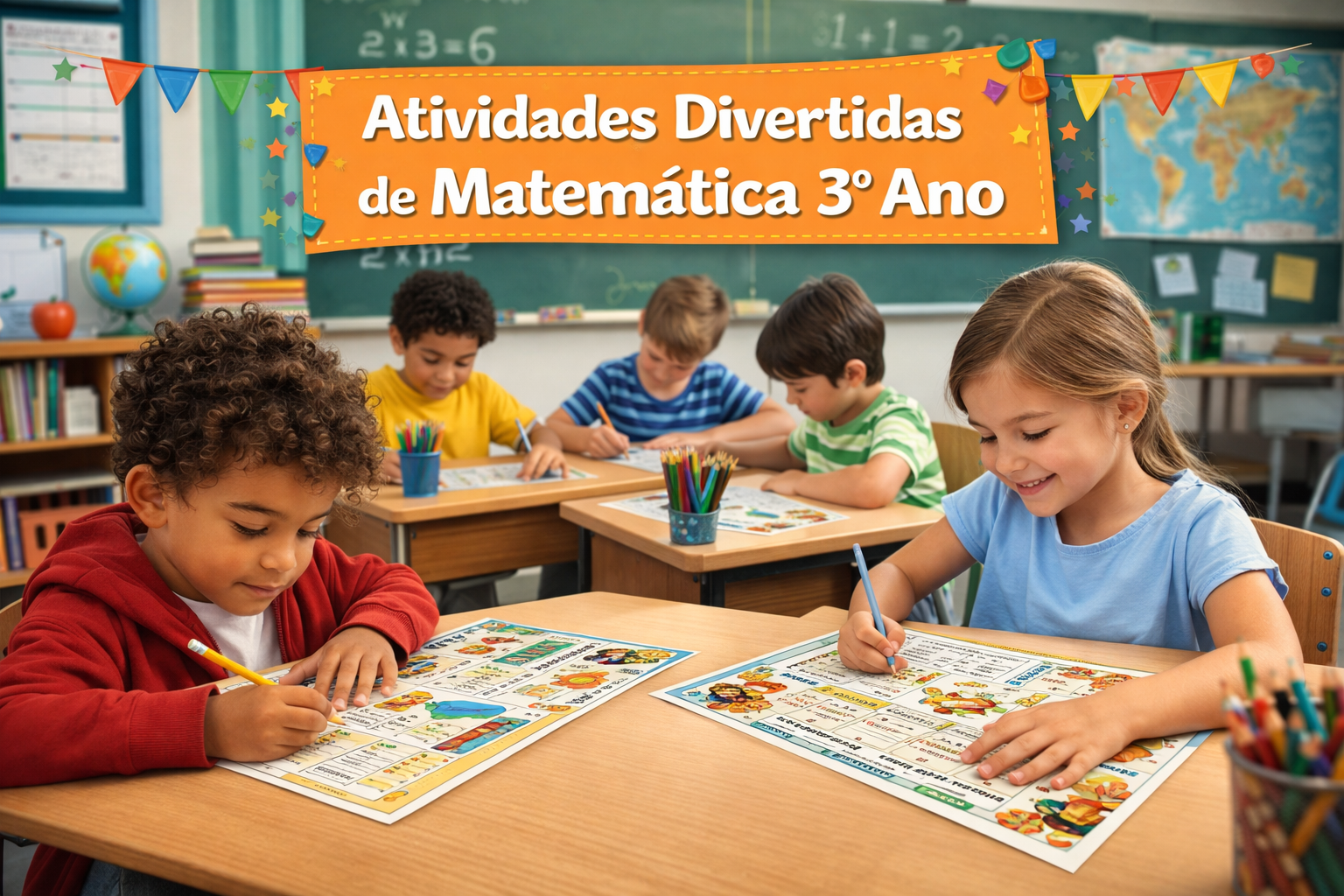 Divertidas Atividades de Matemática 3 Ano | Como Gabaritar