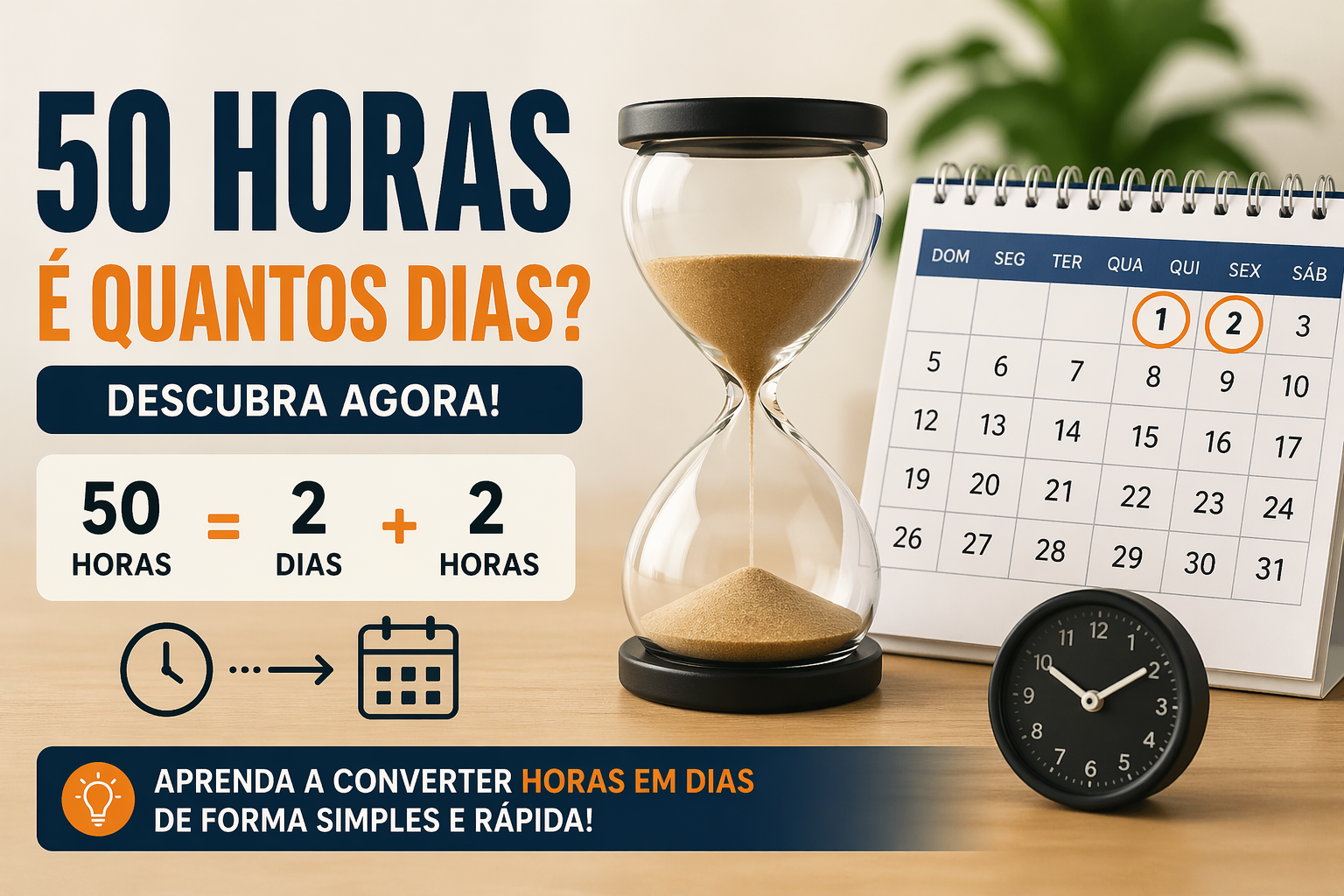 50 Horas é Quantos Dias? | Como Gabaritar