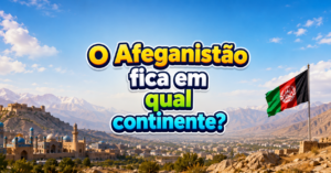 O Afeganistão fica em qual continente?